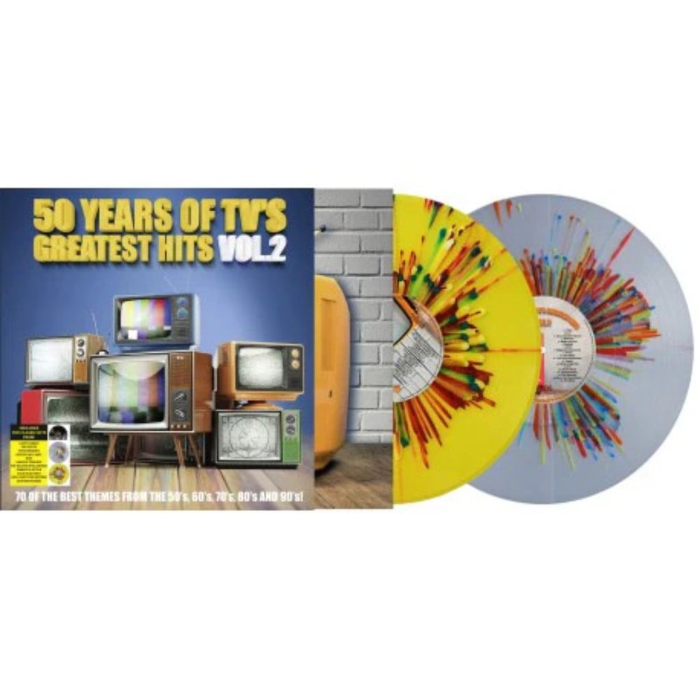 50 Years Of TV's Greatest Hits Vol. 2 (2-LP) ~ RSD 2023 ~ Ltd Ed Color ~ Sealed!